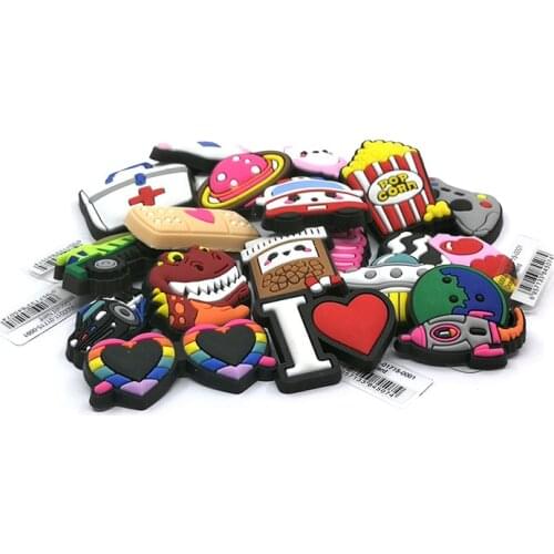 1pcs Ice Cream Medical Supplies PVC Charm High Quality Shoe Charms Shoe Decoration Accessories for Clogs Shoes Promotional Gift