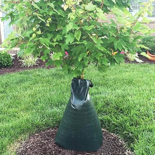 20 Gallon Irrigation Drip Bag Tree Drought Preventions Watering Tree Bag PE Woven Bag Tree Soaking Device can CSV