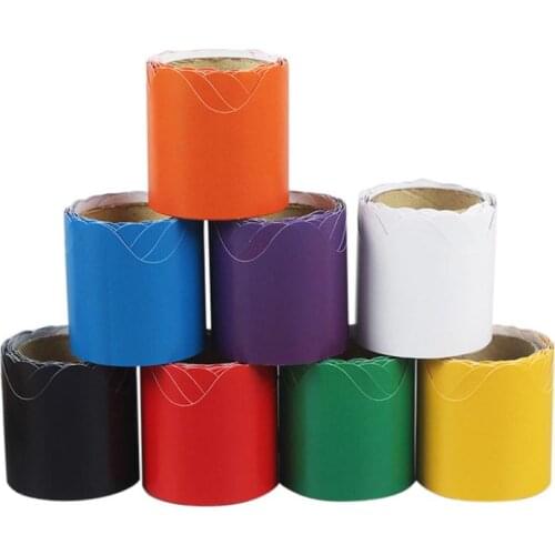 5M Bulletin Border Trim Chalkboard Border Paper Roll School Classroom Wall Decor Wallpaper Decoration Wall Sticker Decals