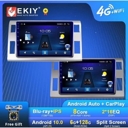 EKIY Android Car Radio For Toyota Previa 3 III XR50 Estima 2006-2019 Navi GPS IPS DSP Carplay Multimedia Player Auto Stereo DVD