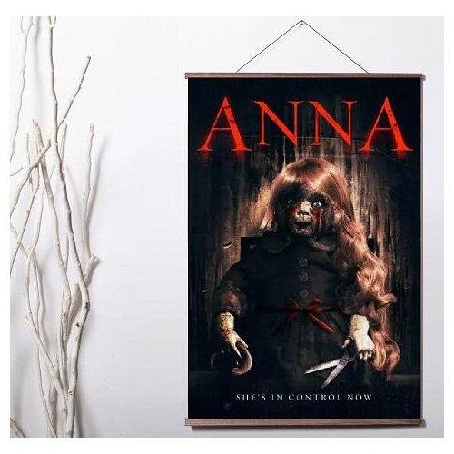 Anna Movie Art Canvas print poster decoration painting with solid wood hanging scroll