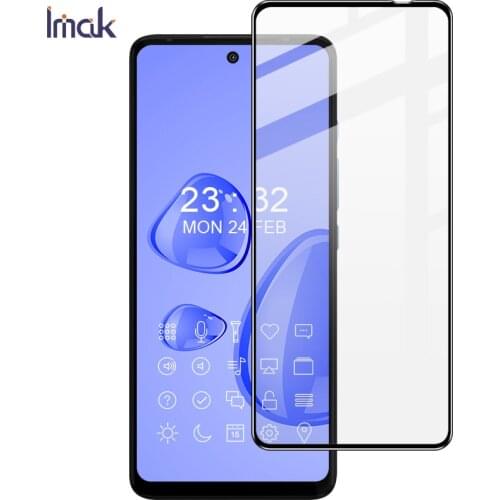 Imak For Motorola Moto G40 Fusion Full Tempered Cover Coverage Glass Screen Protector Protective Glass Film For Moto G40 Fusion