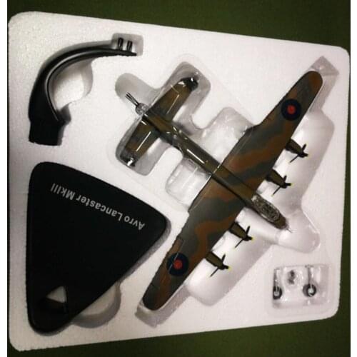 1/144 Scale Avro Lancaster MkIII Airplane Model Fighter Collection Toy