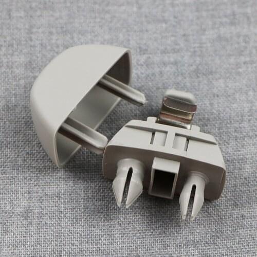 For Audi A4 A6 A8 E-Tron Polo Passat Octavia Rapid 4G0857562 Gray Plastic Sun Visor Clip Hook Holder OEM