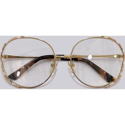 Oversize Luxury Spectacle Eyeglass Fashion Optical Frame Myopia Clear Lenses Glasses Computer Glasses Frame Glasses