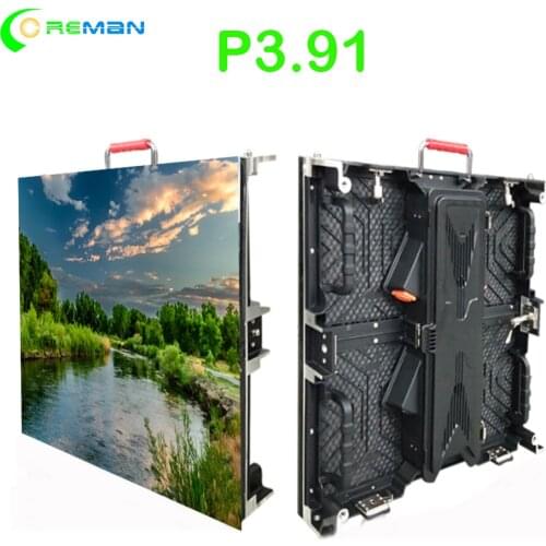 P3.91 P4.81 kinglight high brightness led tv panel screen, led video screen parts block 500x500 led light cabinet