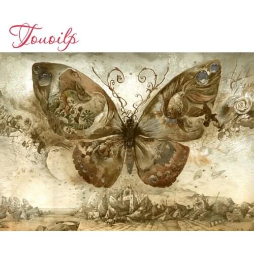 5D diamond embroidery diy diamond Painting butterfly pictures diamond mosaic Needlework diamond picture home decor canvas gift