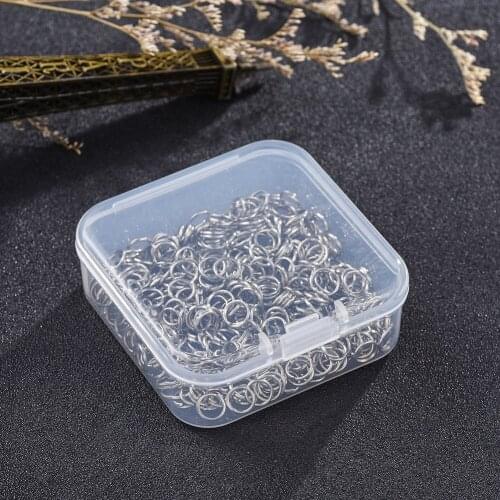 6mm Iron Single Ring Closed Ring Boxed Ornament Accessories DIY Handmade Pendant Pendant Accessories jewelry making