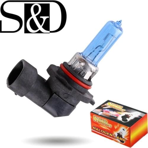 9006 HB4 55W Halogen Bulbs super white Headlights fog lights drl leds Car Light Source parking auto lamp 6000K 12V