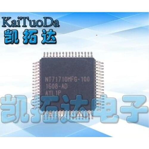 Free shipping 10PCS NT71710MFG -100 QFP