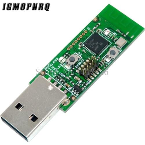 Wireless Zigbee CC2531 Sniffer Bare Board Packet Protocol Analyzer Module USB Interface Dongle Capture Packet Module