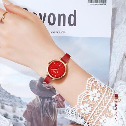 SKMEI Women Wristwatch Watches Ladies Watch Auto Date Waterproof Japan Quart movement Simple Female Girl Clock Relogio Feminino