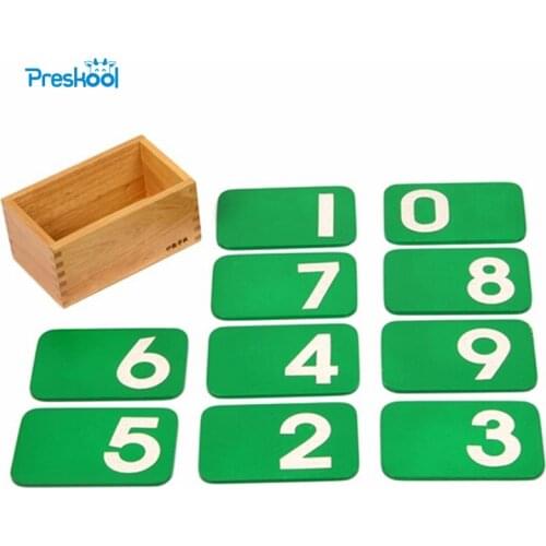 Baby Toy Montessori Family Version Small Math Sandpaper with Box Early Childhood Preschool Training Kids Brinquedos Juguetes