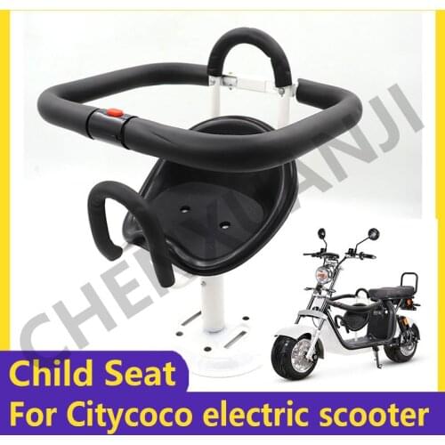For Citycoco Child Safety Seat Electric Car Child Seat Fully Enclosed Front Seat Child Special Seat High Quality