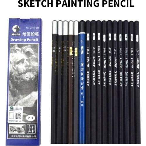 Sketch Pencil Art Sketch Wooden Pencil Exam with Pencil Drawing Pencil Sketch Charcoal Pencils Pastel Pencils Drawing Pencil Set