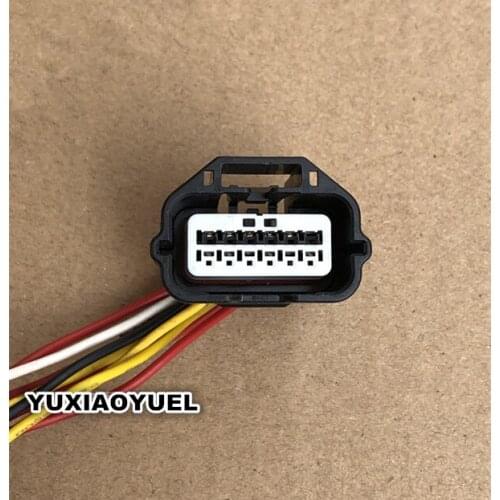 12 Pin/Way Front and Rear Bumper Reversing Radar Connector Plug Wire Harness For Land Rover Range Rover Freelander 2 Discovery 3