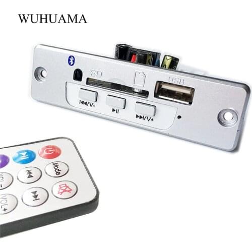 Bluetooth5.0 MP3 Decoding Board Module Disco LED 3W Speaker Amplifiers RGB DJ Projector USB MP3 Player Remote DIY KIT 220V