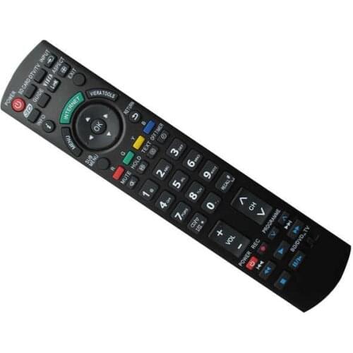 Remote Control For Panasonic TX-P50VT20E TX-P46VT20E TX-P42VT20E TX-P42GT20E TX-L32T5E TX-L32DT35 N2QAYB000572 LCD Viera HDTV TV