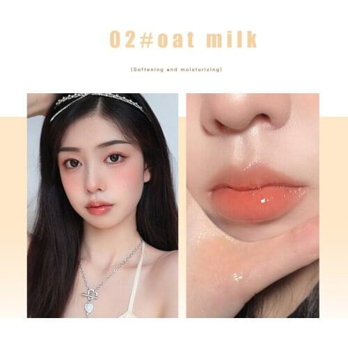 Moisturizing Lip Oil Lip Gloss Transparent Glass Lip Moisturizing Water Gloss Long Lasting Lip Gloss TSLM1
