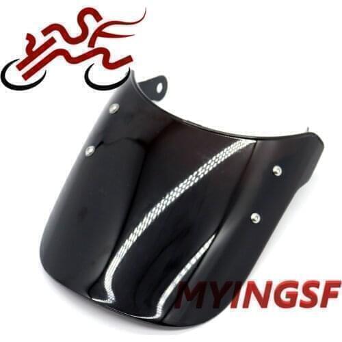 Windshield Pare-brise For YAMAHA XJ400 XJ600S Diversion XJR1200 XJR1300 XJ XJR Windscreen Motorcycle for 7" Round Headlight