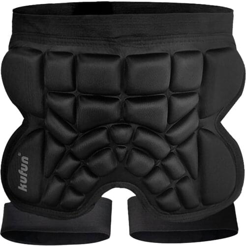 Protective Padded Shorts for Snowboard,Skate and Ski,3D Protection for Hip,Butt and Tailbone