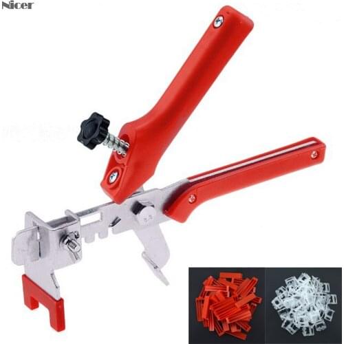 1mm Pliers+ Clips+ Wedges Wall Floor Ceramic Tile Leveling System Tiling Spacer Leveler Locators Installation Tool