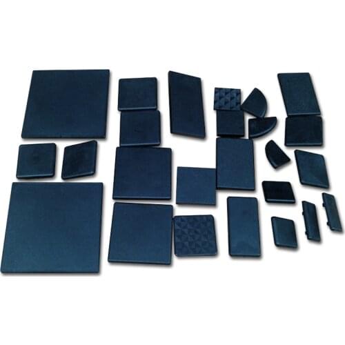 10pcs plastic pipe hole plug 2020 3030 4040 4545 EU aluminium extrusion profile cover Decorative end cap plate Window hardware