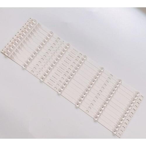 100% New 13pieces LED Backlight strip Lamp SVS550AF3 LJ07-01236A LJ07-01256B For Sam sung 55inch screen LTI550HN11