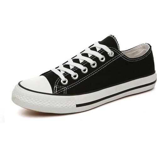 2020 Fashion Autumn New Versatile Sports Board Shoes Students Canvas Shoes Children Big Children Black Shoes Women Women Shoes