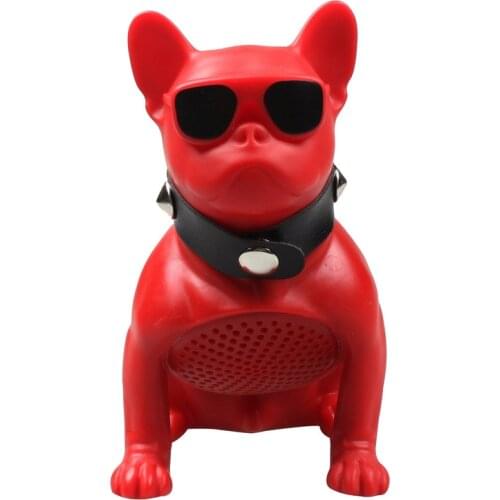 Wireless Bluetooth Speaker Bulldog, Full Dog Portable Music Stereo Speaker, Player Caxia de som Boom Box Sound System
