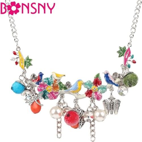 Чокеры из бусин Bonsny China At AliExpress