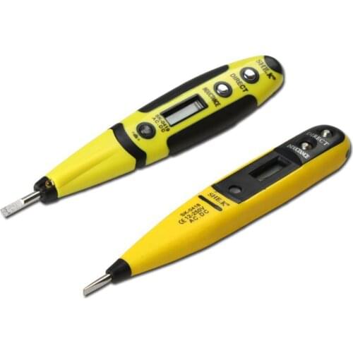 Digital Electrical Multi-sensor 12-220V AC DC Digital Voltage Detector Test Pen Measure Tools