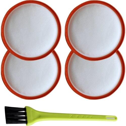 Filter Pads + Brush For Vax Mach Air Cylinder Power 6 9 Vacuum Cleaner Replace Household Sweeper Cleaning Tool Replacement New