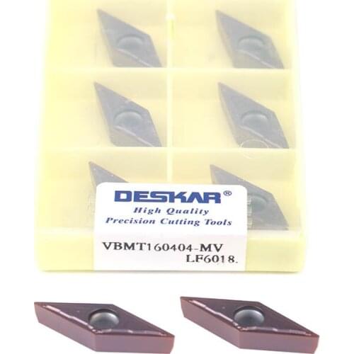 VBMT160404-MV LF6018 External Turning Tools VBMT160408-MV LF6018 Carbide Blade CNC Lathe Tool Cutting Insert,For Stainless Steel