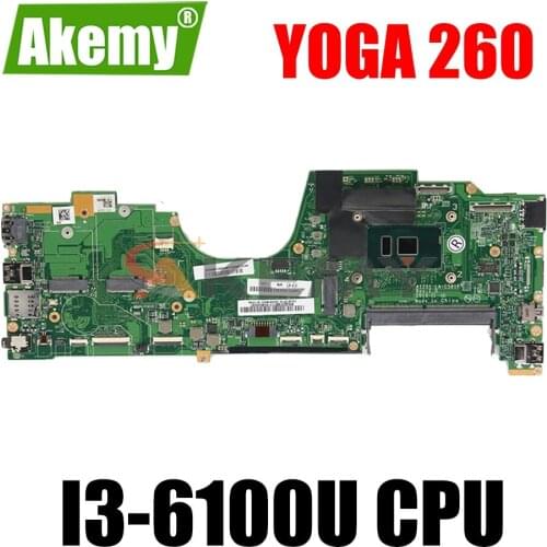 LA-C581P For LENOVO YOGA 260 I3-6100U Notebook Mainboard DDR4 Laptop motherboard