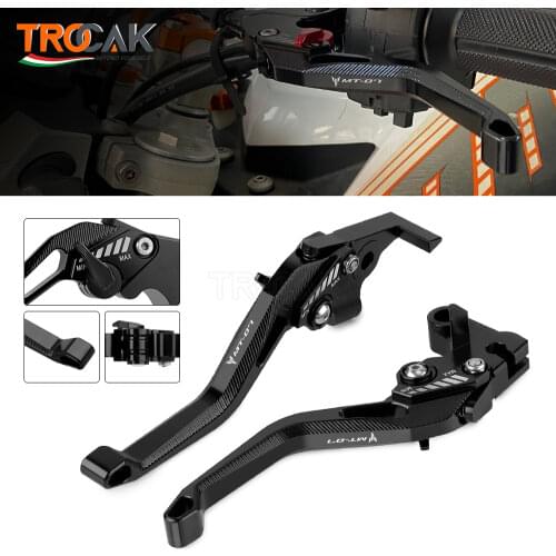 MT 07 LOGO For YAMAHA MT07 FZ07 mt-07 2014 2015 2016 2017 2018 2019 2020 Motorcycle Short Brake Clutch Levers