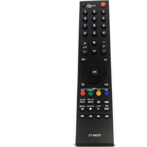 NEW CT-90337 Replacement for TOSHIBA LCD TV Remote Control for CT-90301 CT-90252 CT-90296 CT-90126 Fernbedienung