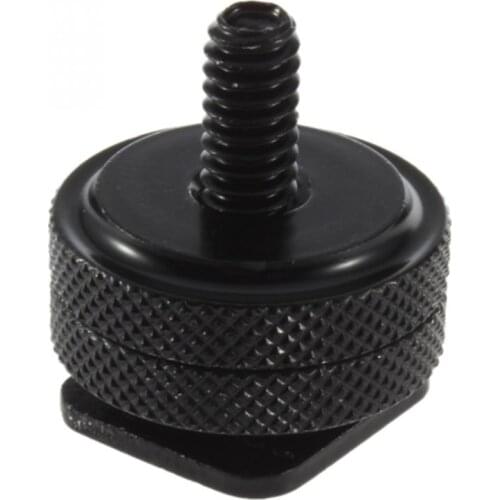 New Camera Hot Shoe Mount to 1/4"-20 Tripod Screw Adapter Flash Shoe Mount for DSLR Camera Rig Screw Adapter Universal