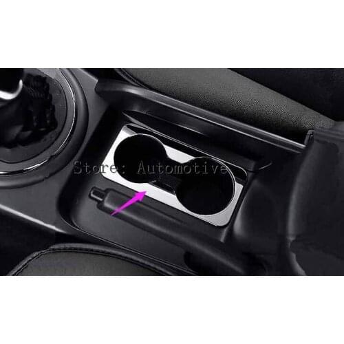 Front and back ABS Chrome trim water Cup decorative cover ring chrome plate Car Accessories For Kia Sportage R 2011-2014