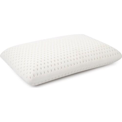 Talalay pillow-gel a combination of three technical techniques that help disperse heat and prevent heat build-up Travel pillow