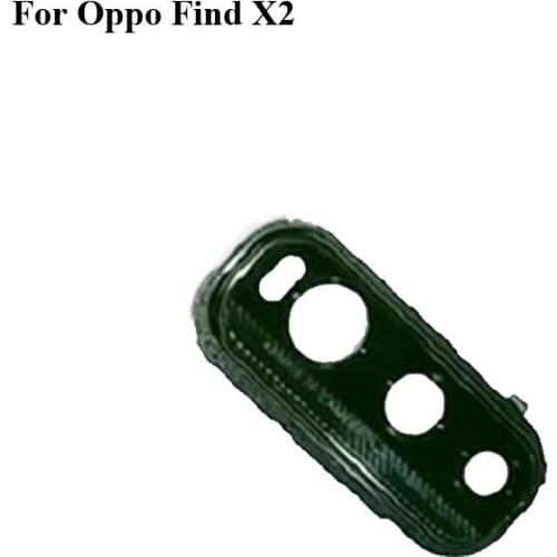 For Oppo Find X2 Rear Back Camera Glass Lens +Camera Cover Circle Housing Parts Replacement test good For Oppo Find X 2 FindX2