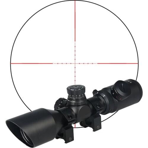 Tactical 3-9x42 2nd Generation rifle scope 25.4mm tube diam holographic sight for hunting GZ10275