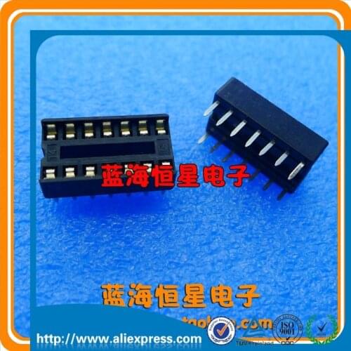 14P IC Block 14P Chip Holder DIP-14 Chip Socket DIP14