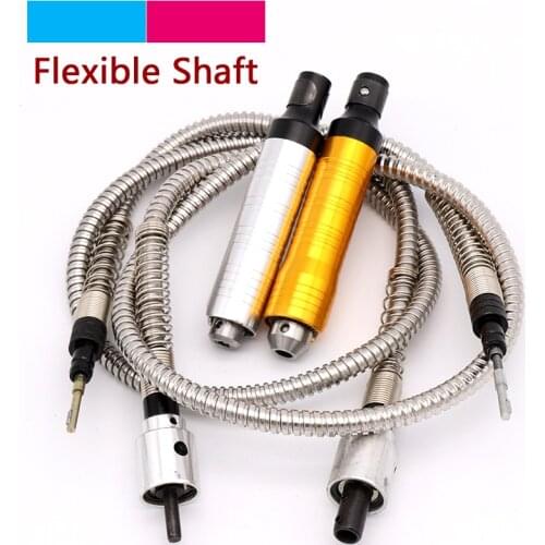 4/6mm Stainless Steel Flexible Shaft Accessories / 0.2-6.5mm Handle Angle Grinder Machine for Electric Drill Rotary Tools