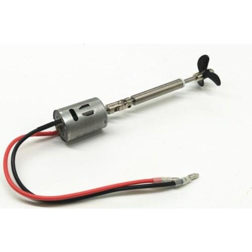 Free Shipping 380 motor shaft assembly, electric remote control ship + universal joint + propeller DIY RC Electric Boat model