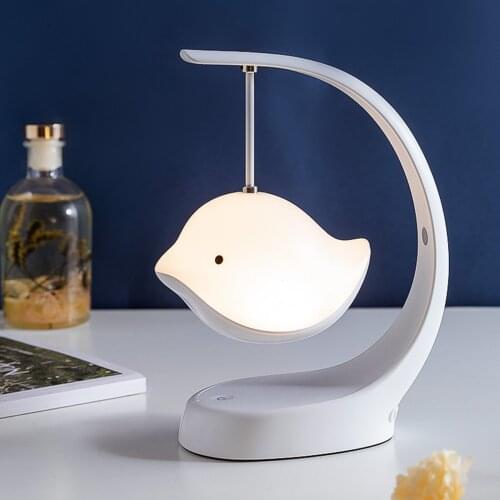 USB Rechargeable Table Light Wireless BT Speaker Color Changing Desk Light Support Stepless Dimming for Bedside Study