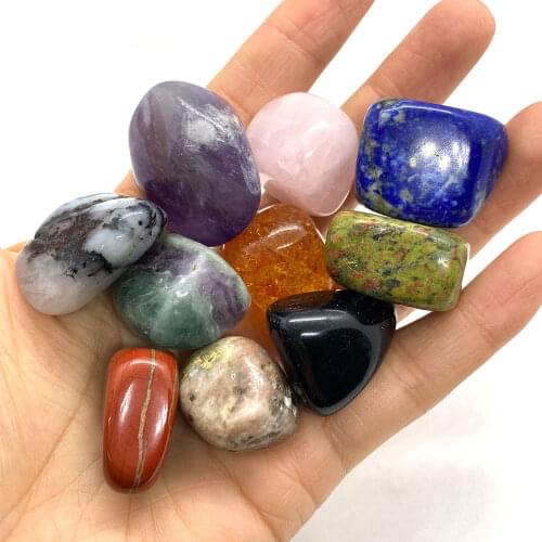 Natural Stone Irregular Natural Stone Seven Chakra Beads, Used for Fashion DIY Jewelry Making Necklace Bracelet Accessories