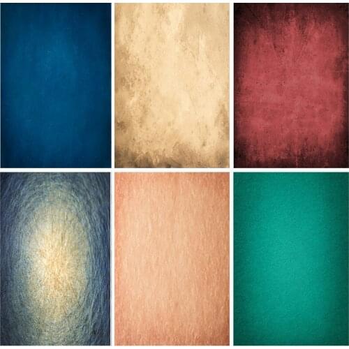SHENGYONGBAO Abstract Vintage Texture Portrait Photography Backdrops Studio Props Solid Color Photo Backgrounds 21310AB-04