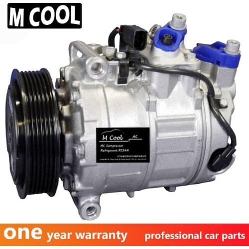 AC Compressor For Audi Q7 For Volkswagen Phaeton T ouareg 7L6820803T 7P0820803D 3D0820803T 4E0260805AC 4E0260805AG 7L6820803C
