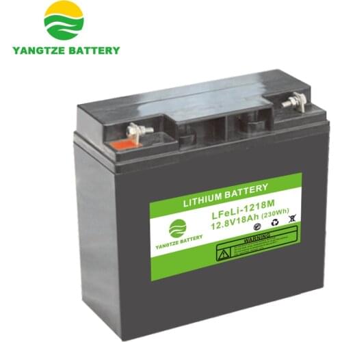 ISO CE TUV Rohs 12v 18ah lithium ion battery with BMS
